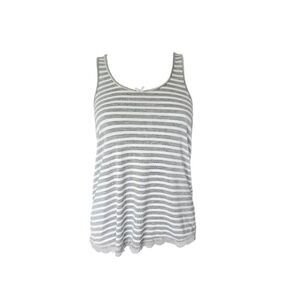 y2k coquette striped lace cami